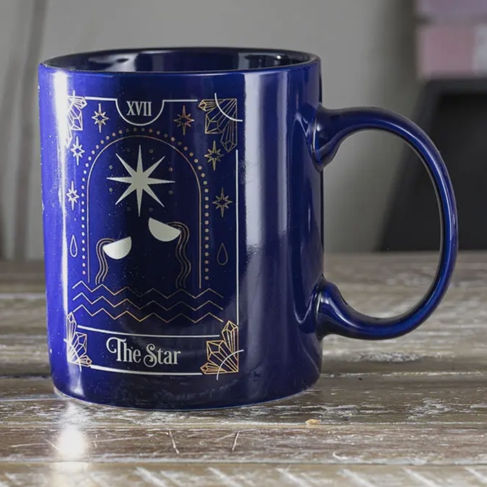 Blue The Star Tarot Mug
